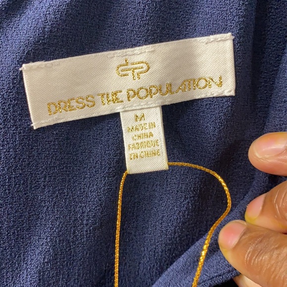 1..Dress The Population Iris Gown - Picture 4 of 13